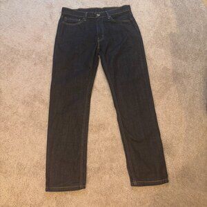 Men's Levi's 541 Athletic Taper Dark Wash Jeans 34W x 32L Like New